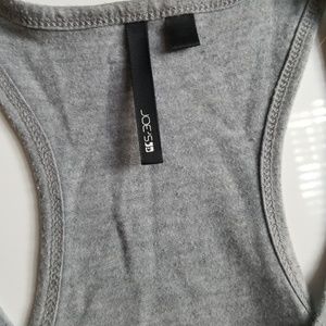 Joe's Jeans grey racerback tank